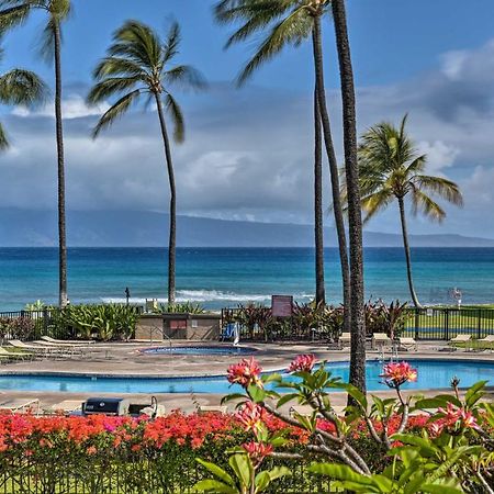 Lahaina Resort Retreat With Pool And Ocean Views! Kahana Exterior foto
