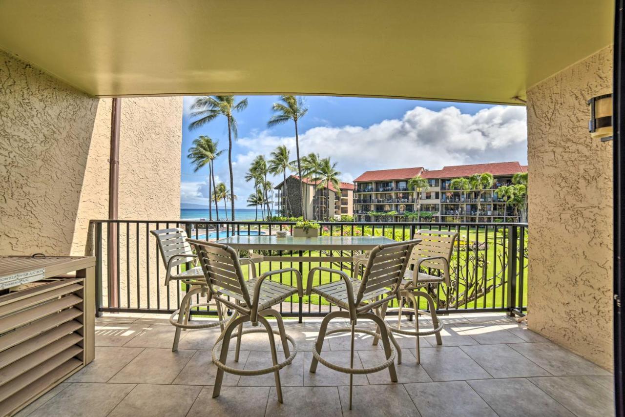 Lahaina Resort Retreat With Pool And Ocean Views! Kahana Exterior foto
